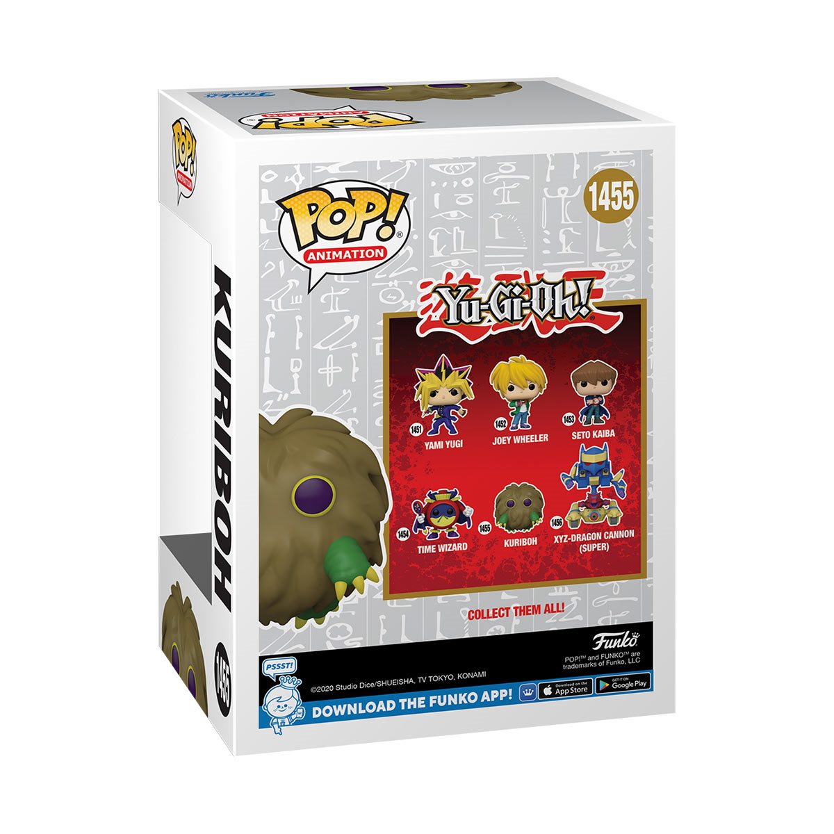 Funko Pop! Yu-Gi-Oh! Kuriboh Flocked and Glow-in-the-Dark Pop! AAA Anime Exclusive