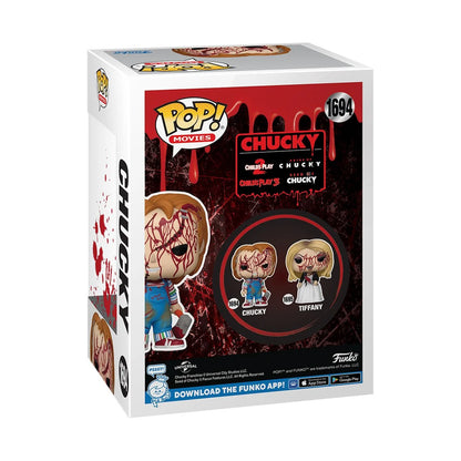 Funko Pop! Bride of Chucky - Chucky Bloody (Entertainment Earth)