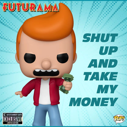 Funko Pop! Futurama - Philip J. Fry Meme (Entertainment Earth)