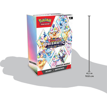 Pokémon TCG: Scarlet & Violet Prismatic Evolutions- Booster Bundle