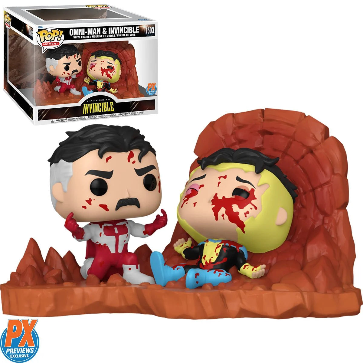 Funko Pop! Invincible - Omni-Man & Invincible (PX) Moment