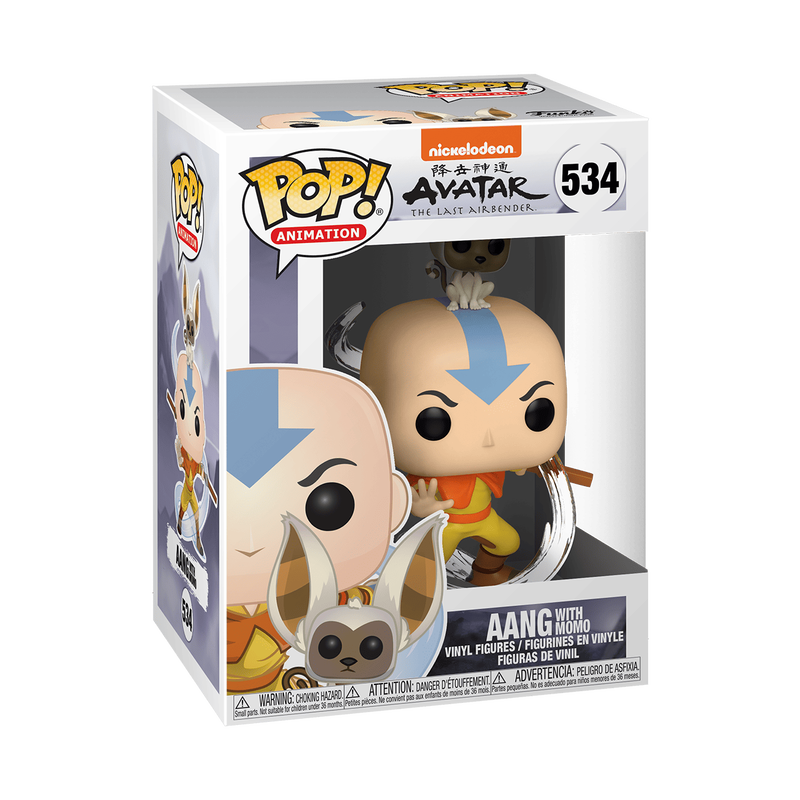 Funko Pop! Avatar The Last Airbender - Aang with Momo