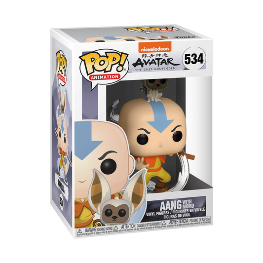 Funko Pop! Avatar The Last Airbender - Aang with Momo