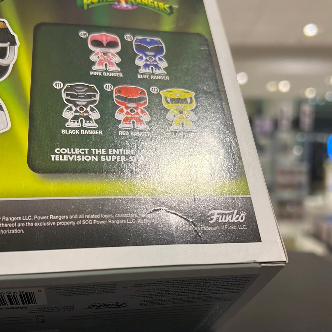 Funko Pop! Power Rangers - Black Ranger (Morphing GameStop)