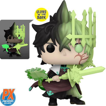 Funko Pop! Black Clover - Yuno Spirit of Zephyr Glow (Entertainment Earth)