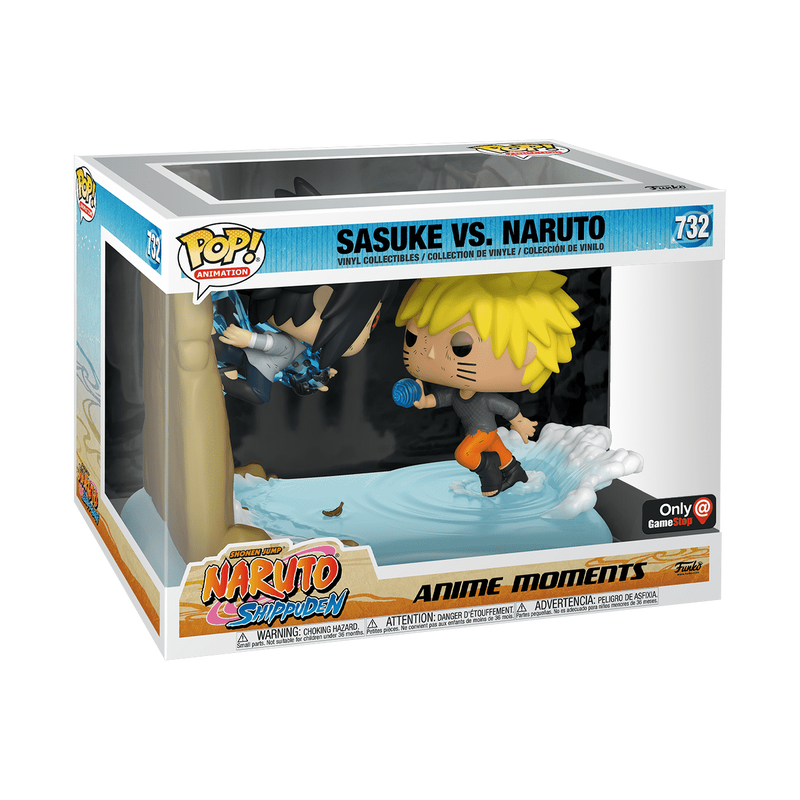 Funko Pop! Naruto Shippuden - Naruto vs. Sasuke (Gamestop)