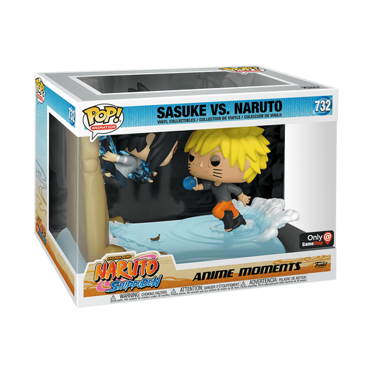 Funko Pop! Naruto Shippuden - Naruto vs. Sasuke (Gamestop)