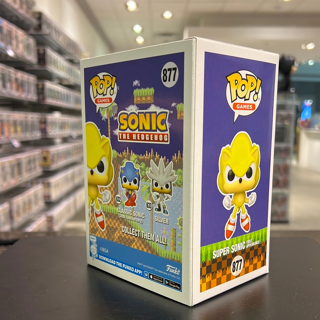 Funko Pop! Super Sonic First Appearance Glow (SDCC) – The Eternal Forge