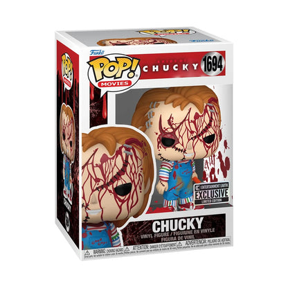 Funko Pop! Bride of Chucky - Chucky Bloody (Entertainment Earth)