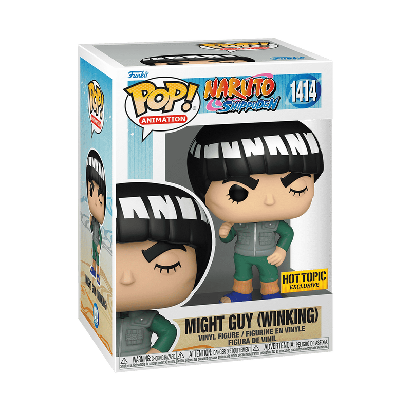 Funko Pop! Naruto Shippuden - Might Guy Winking (Hot Topic)