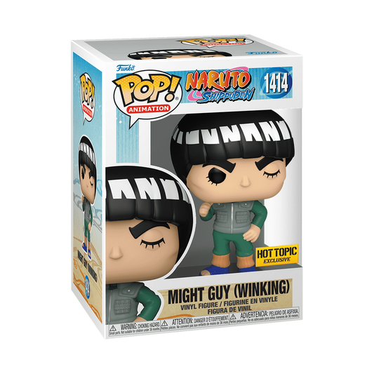 Funko Pop! Naruto Shippuden - Might Guy Winking (Hot Topic)