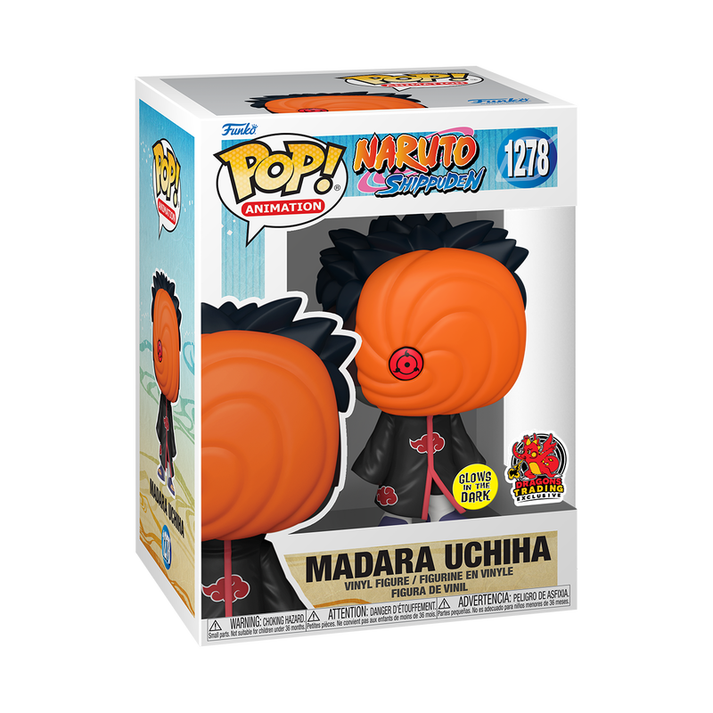 Funko Pop! Naruto Shippuden - Madara Uchiha Glow (Dragons Trading)