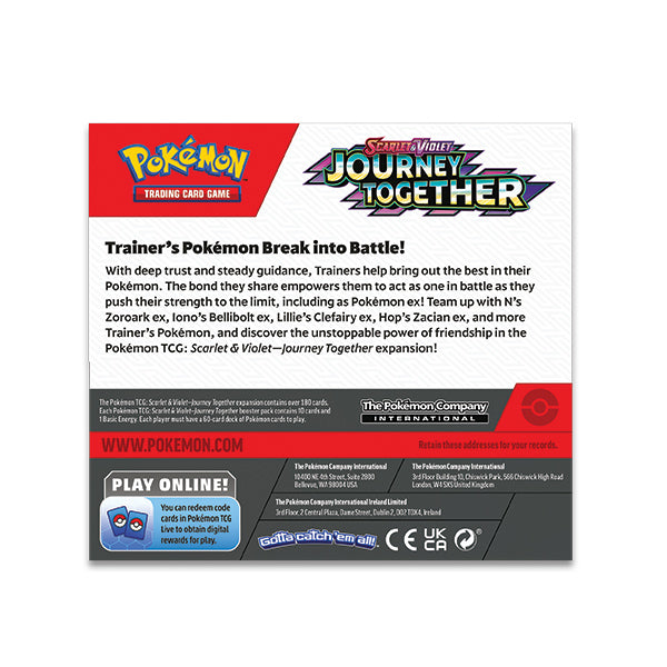 Pokemon TCG: Scarlet & Violet 09 Journey Together - Booster Display 36 Packs