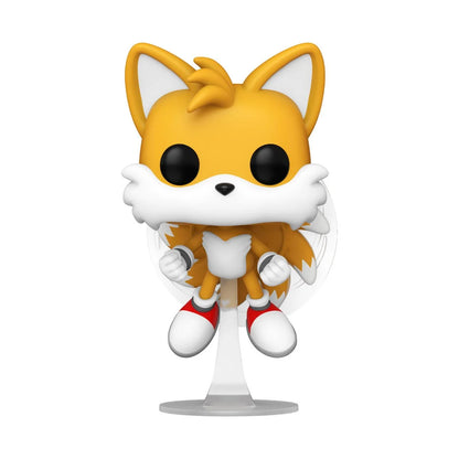 Funko Pop! Sonic the Hedgehog Tails Flying Flocked - (Specialty Series)