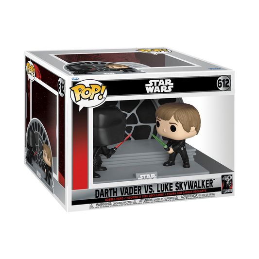 Funko Pop! Darth Vader Vs. Luke Skywalker Pop Moment