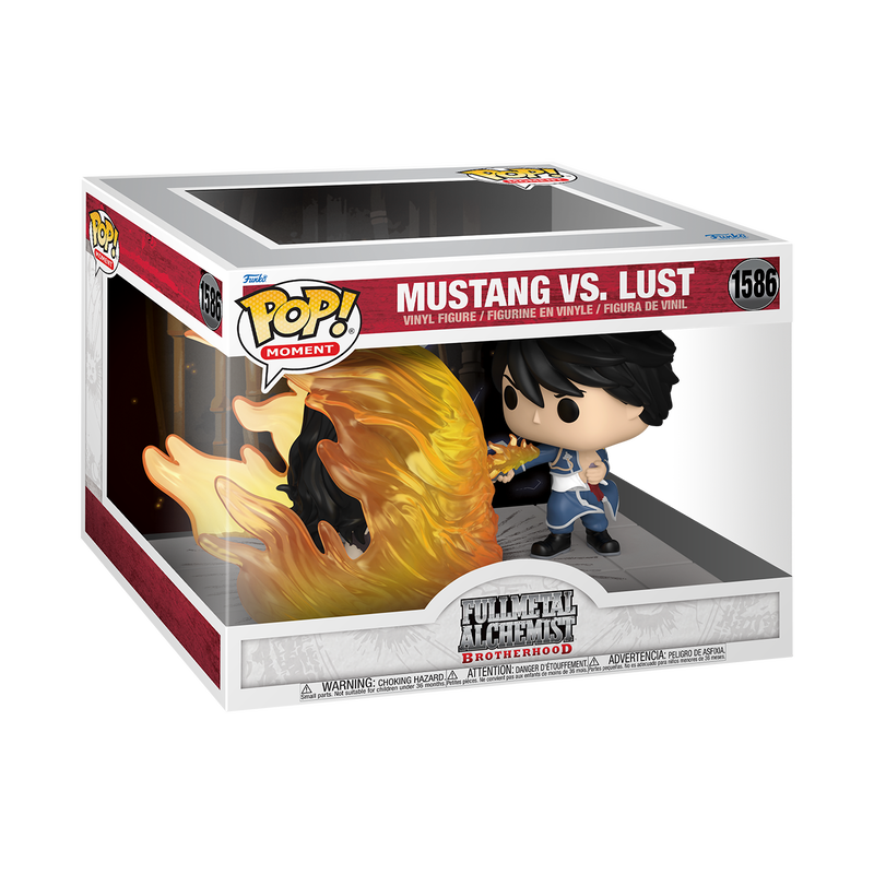 Funko Pop! Fullmetal Alchemist Brotherhood Mustang vs. Lust Moment