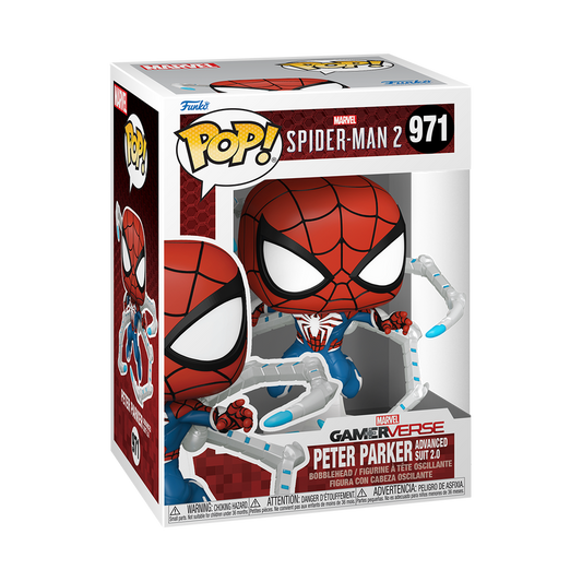 Funko Pop!  Marvel - Spider-Man 2 Peter Parker Advanced Suit 2.0