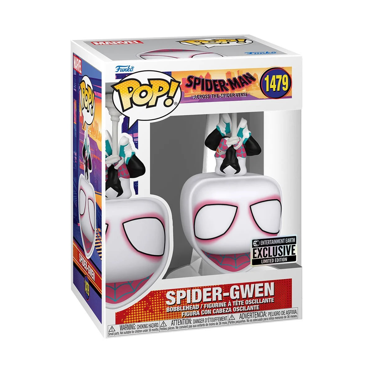 Funko Pop! Marvel - Across the Spider-Verse Spider-Gwen Upside Down (Entertainment Earth Exclusive)