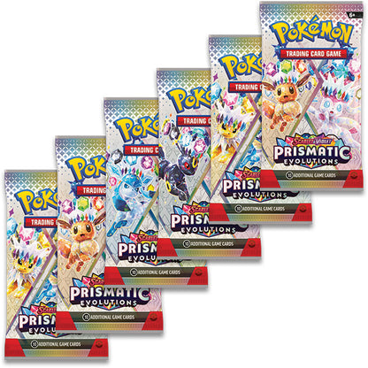 Pokémon TCG: Scarlet & Violet Prismatic Evolutions- Booster Bundle