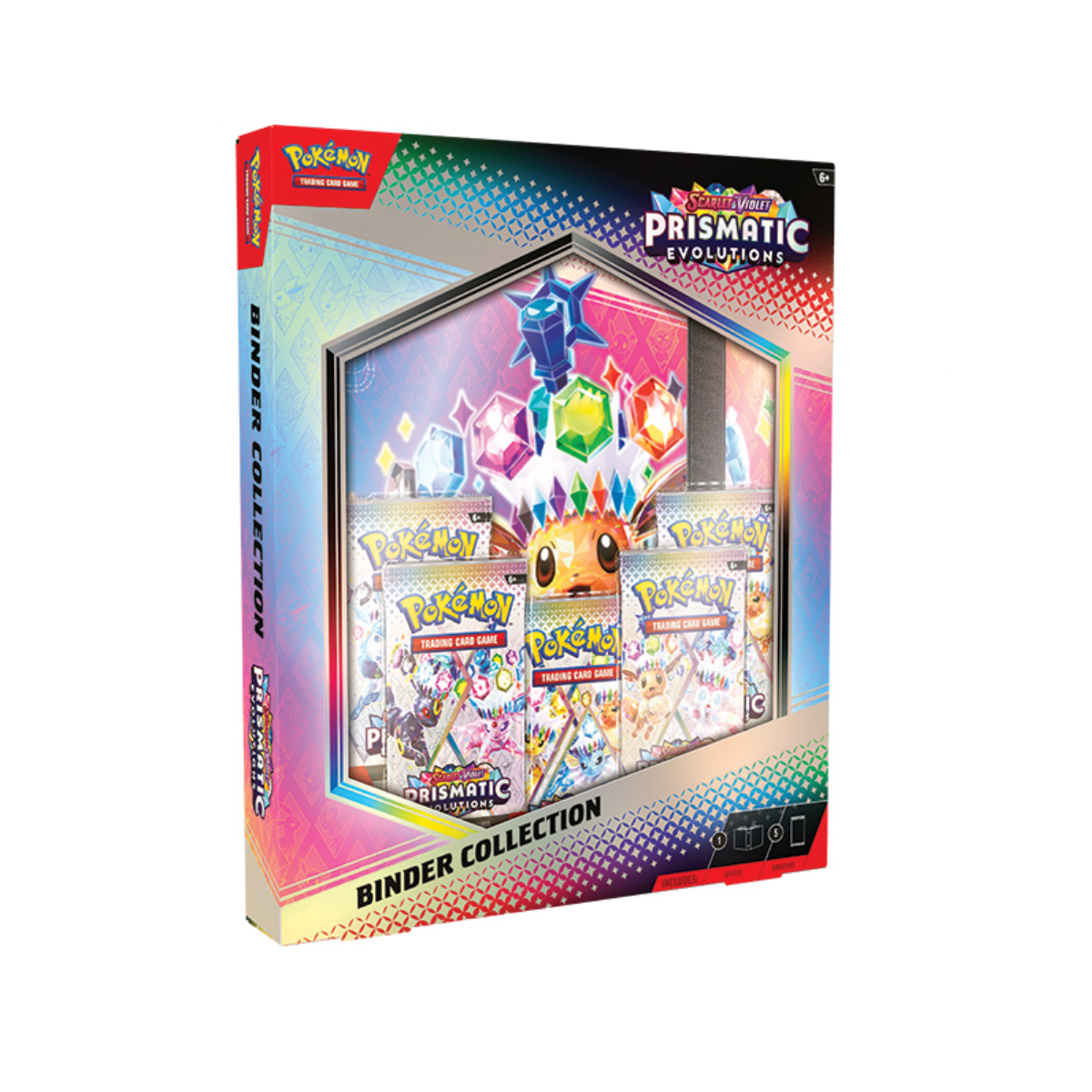 Pokémon TCG: Scarlet & Violet Prismatic Evolutions- Binder Collection