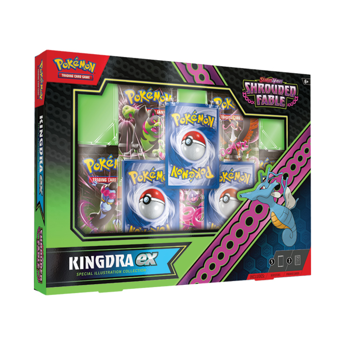 Pokemon TCG: Scarlet & Violet 6.5 Shrouded Fable- Special Illustration Collection Kingdra EX