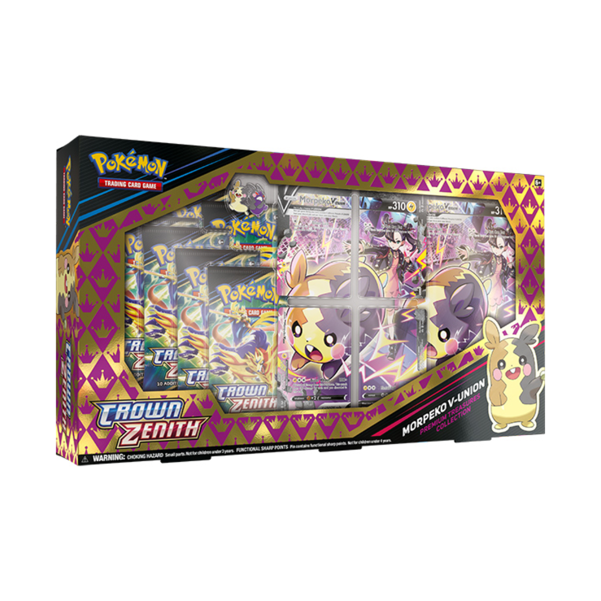 Pokemon TCG: Crown Zenith Premium Treasures Collection Morpeko V- Union