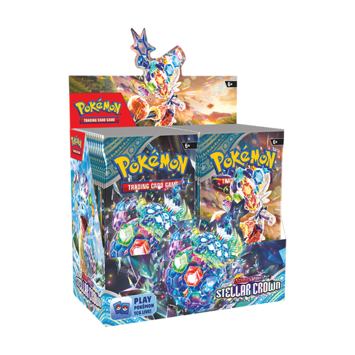 Pokemon TCG: Scarlet & Violet 07 Stellar Crown- Booster Display 36 Packs