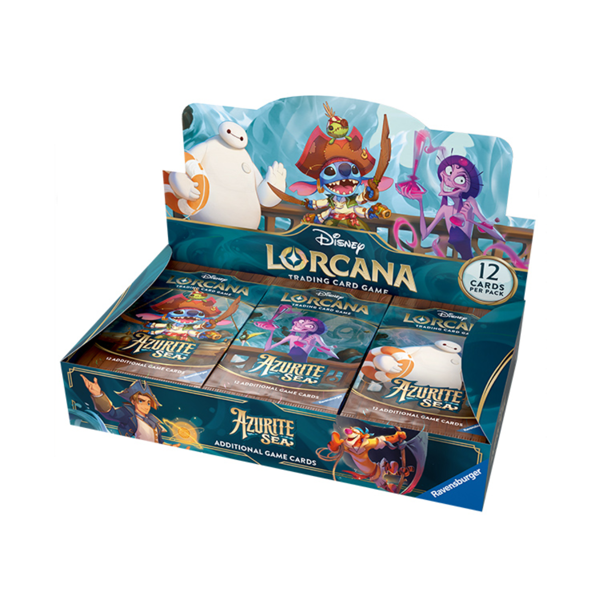 Disney Lorcana: Azurite Sea Booster Box (24 Packs)