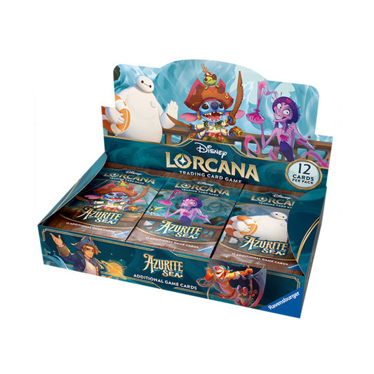 Disney Lorcana: Azurite Sea Booster Box (24 Packs)