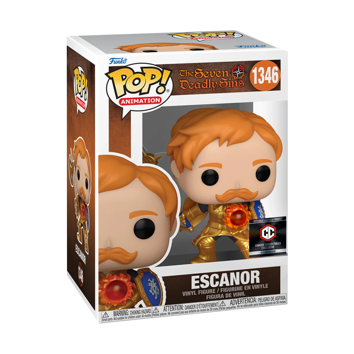 Funko Pop! Seven Deadly Sins - Escanor (Chalice)