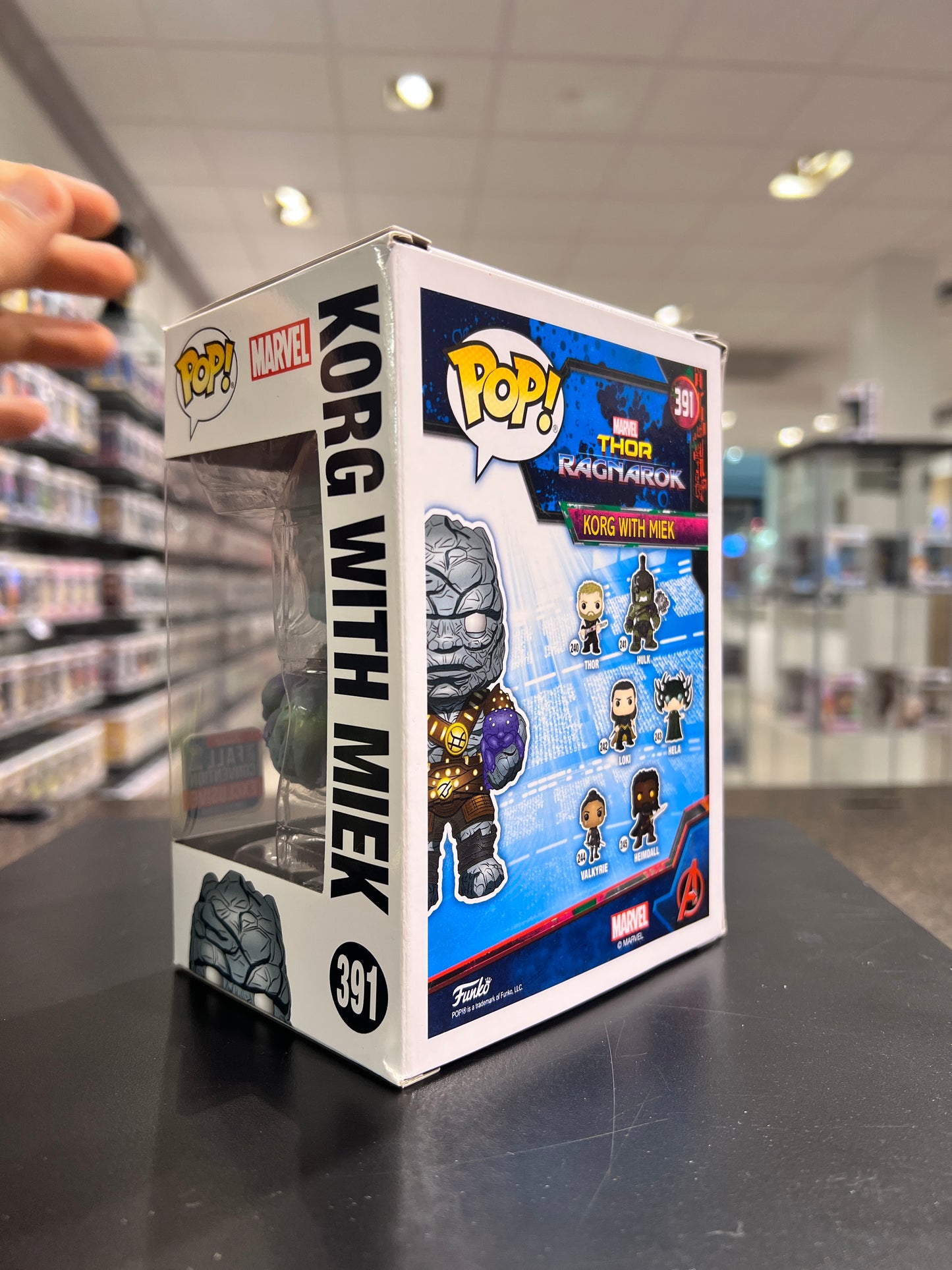 Funko Pop! Marvel - Korg With Miek (NYCC)