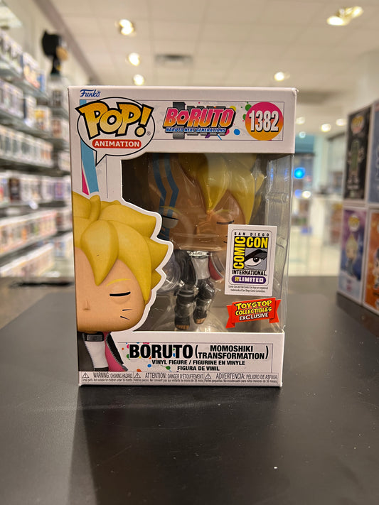 Funko Pop! Boruto Naruto Next Generations - Boruto Momoshiki Transformation (SDCC x Toystop Collectibles)