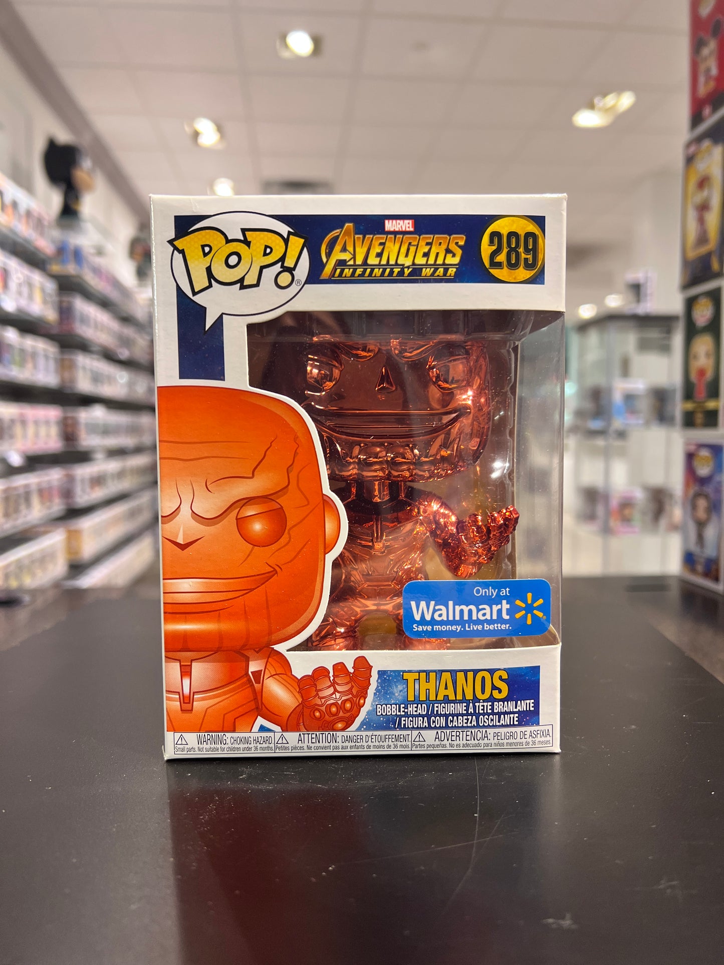 Funko Pop! Marvel - Thanos Red Chrome (Walmart)