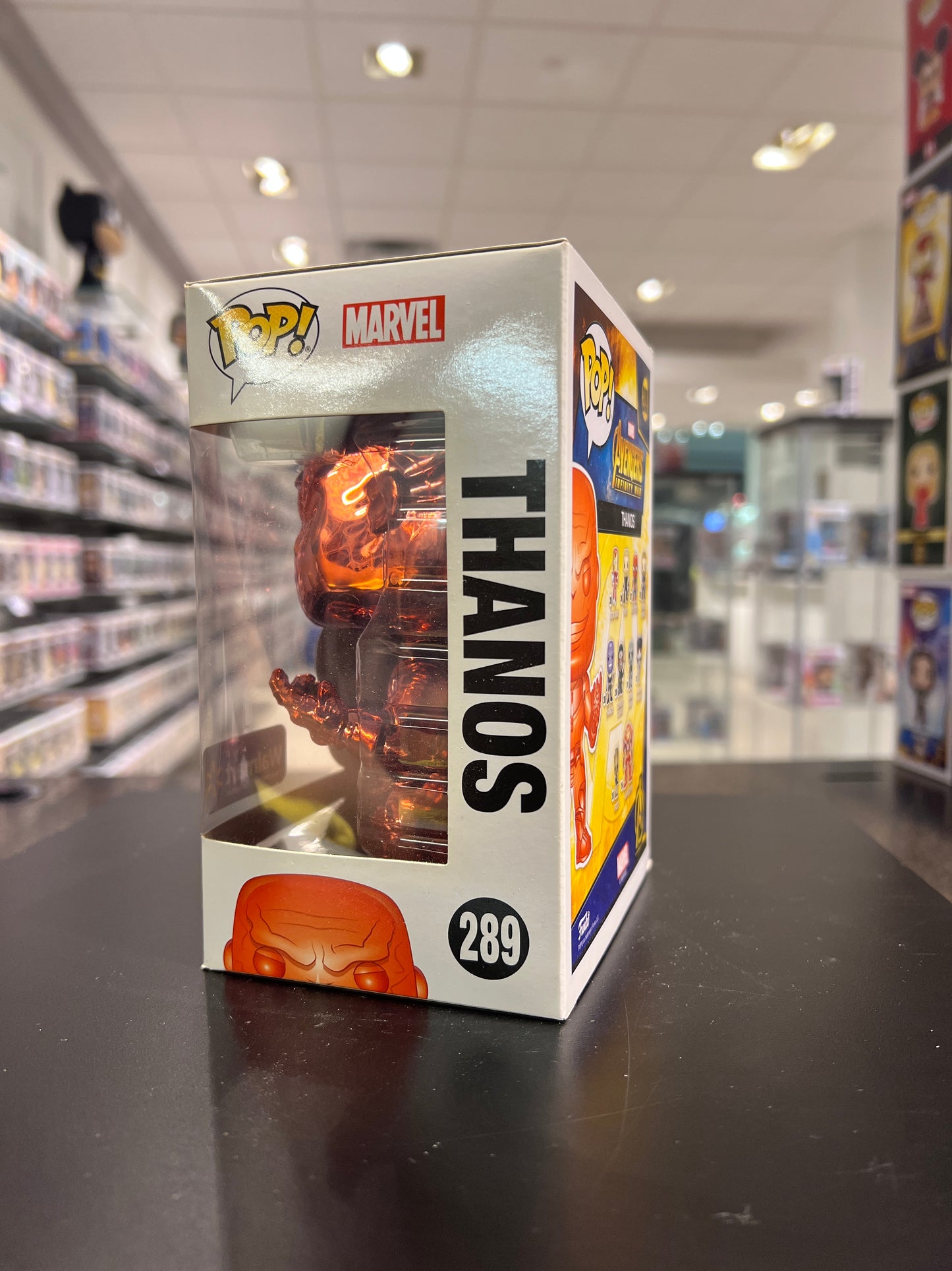 Funko Pop! Marvel - Thanos Red Chrome (Walmart)