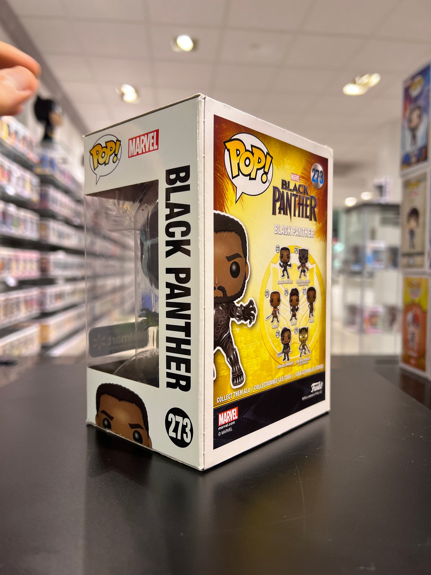 Funko Pop! Marvel - Black Panther Glow (Walmart)