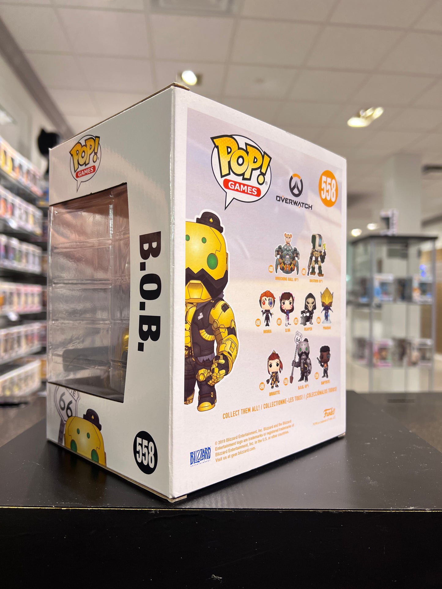 Funko Pop! Overwatch - B.O.B. (Walmart) 6-inch