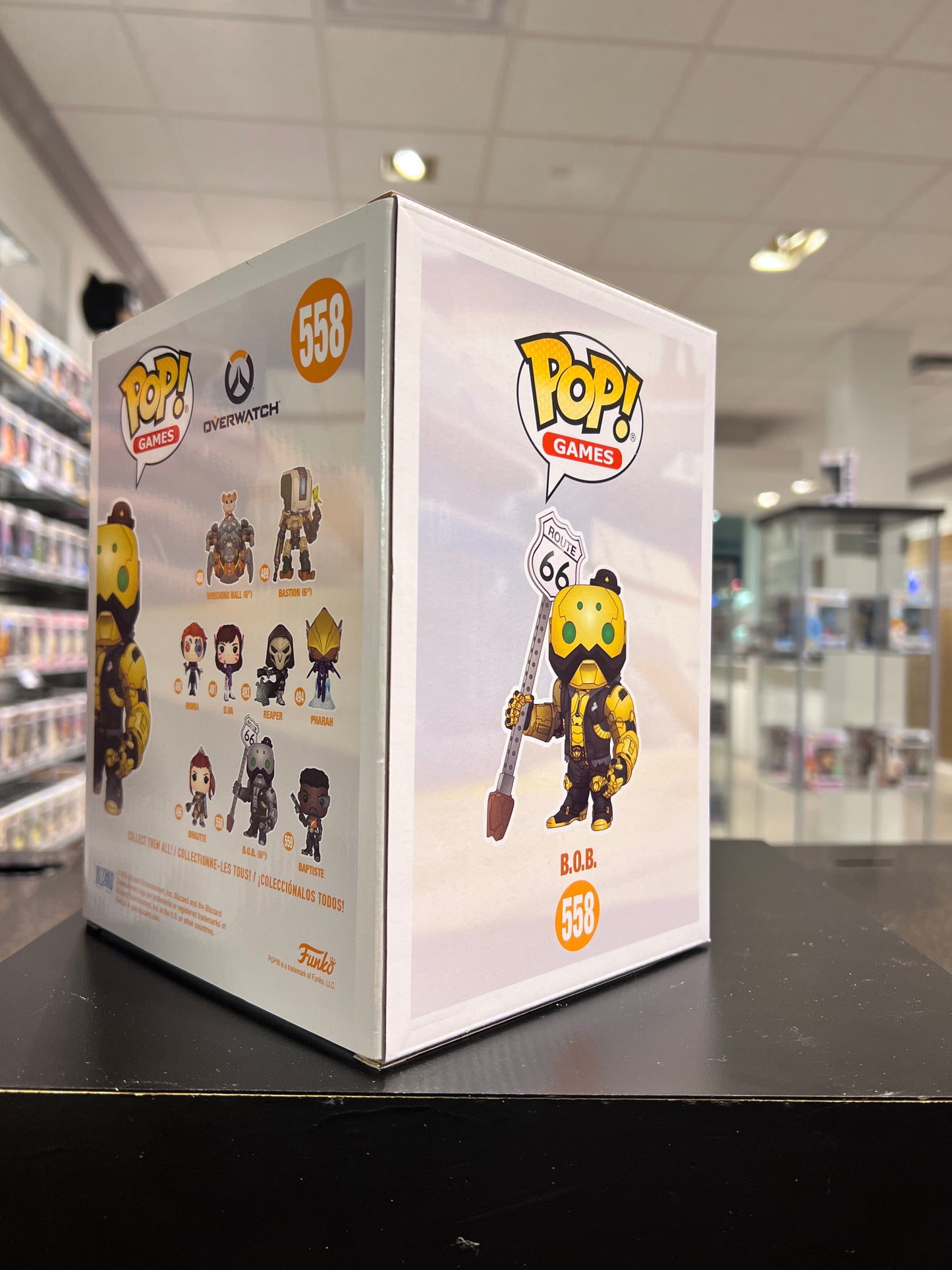 Funko Pop! Overwatch - B.O.B. (Walmart) 6-inch