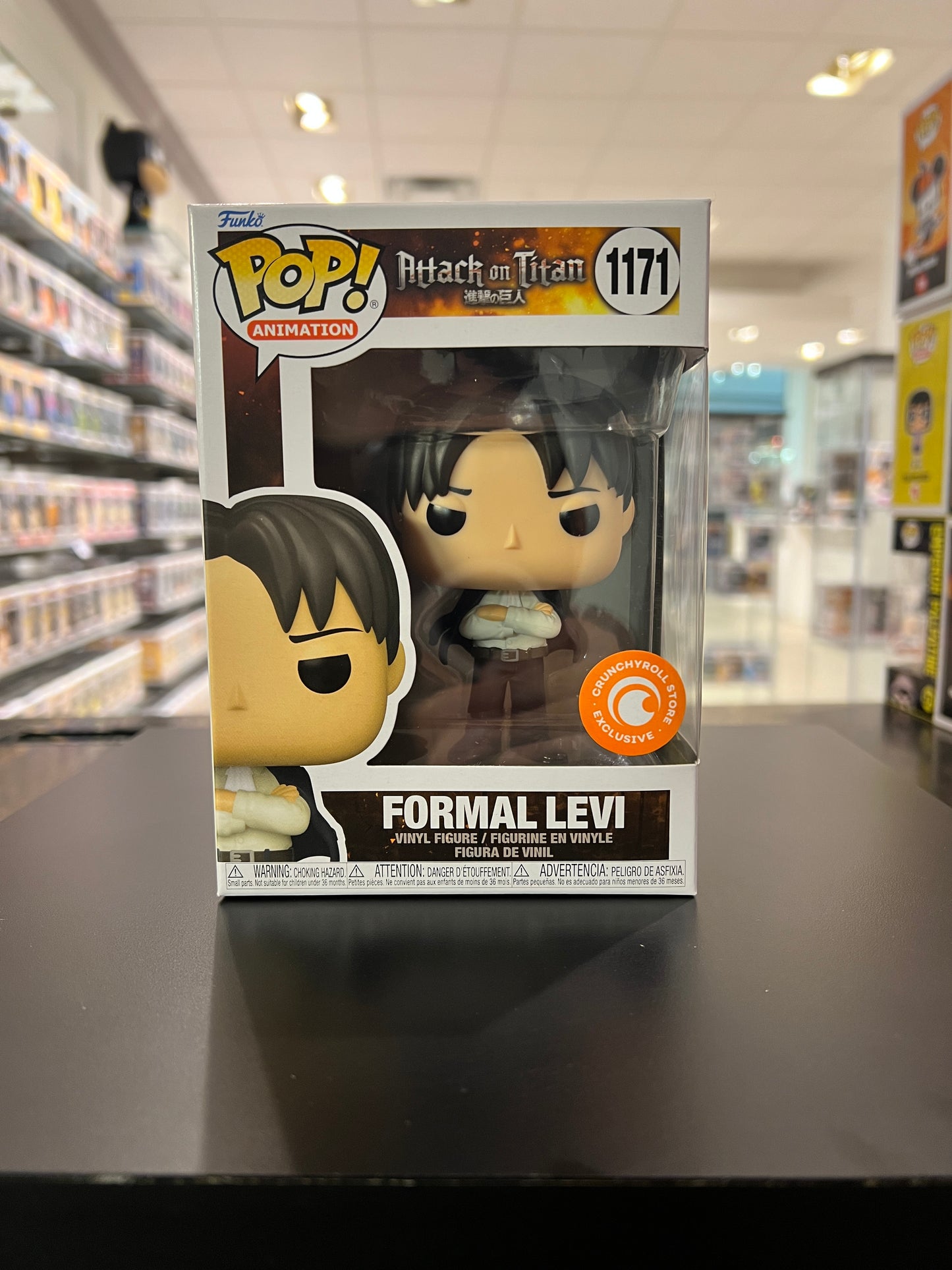 Funko Pop! Attack On Titan - Formal Levi (Crunchy Roll)