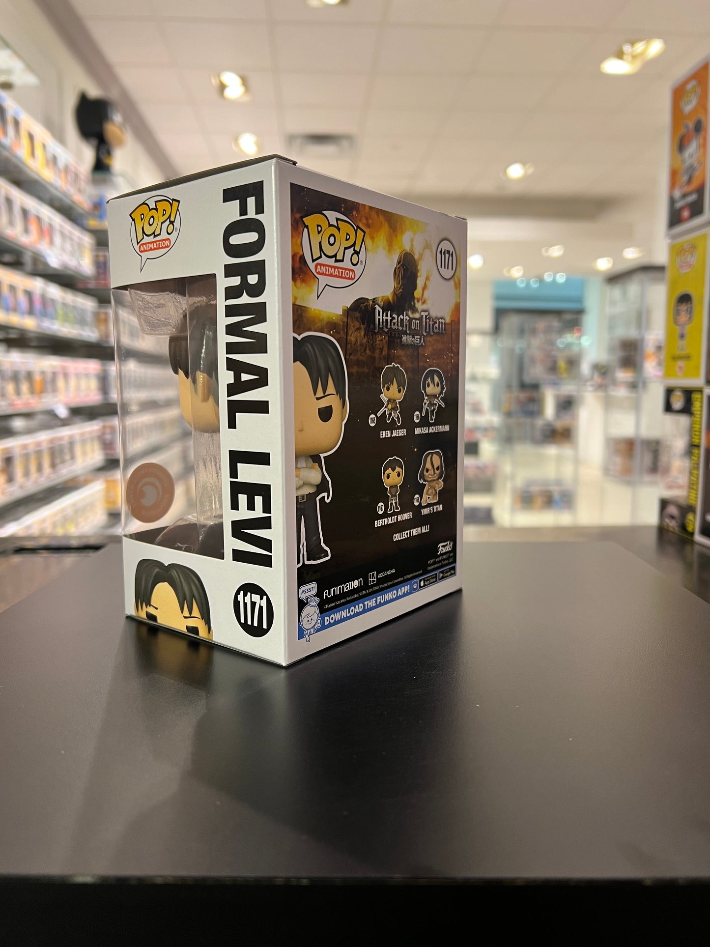 Funko Pop! Attack On Titan - Formal Levi (Crunchy Roll)