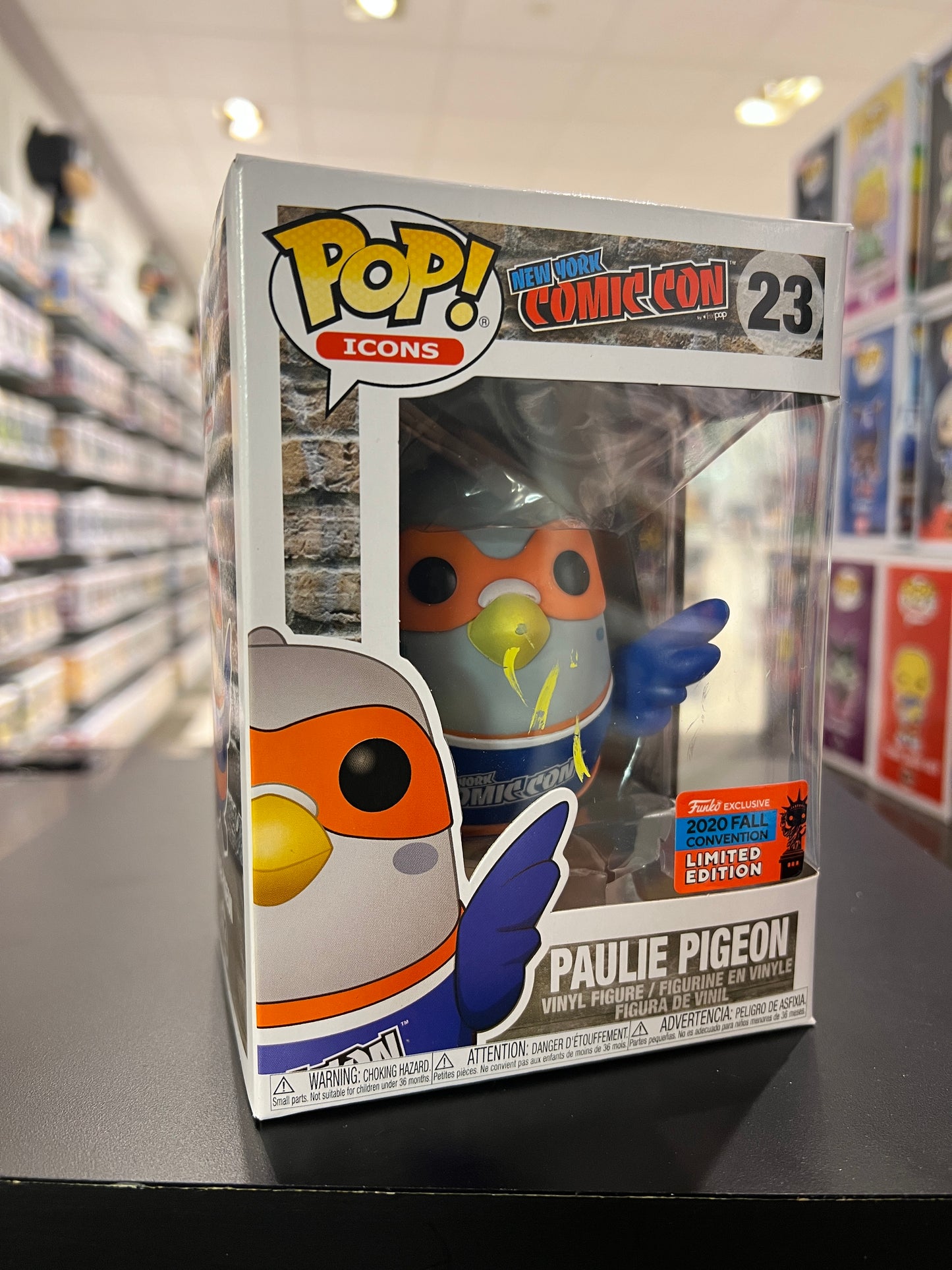 Funko Pop! Paulie Pigeon (2020 NYCC)