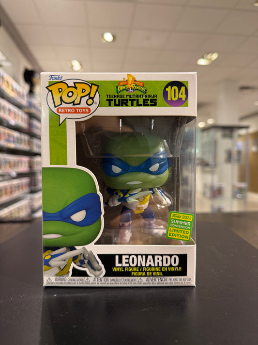 Funko Pop! Power Rangers x TMNT - Leonardo (SDCC)