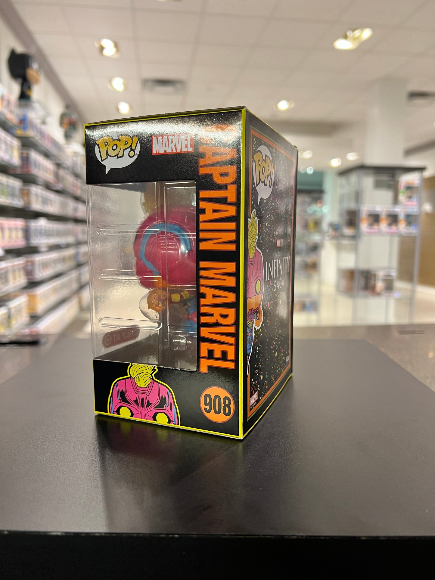 Funko Pop! Marvel - Captain Marvel Black Light (Target)