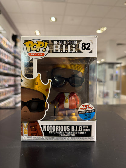 Funko Pop! The Notorious B.I.G. - Notorious BIG with Crown (Toy Tokyo)