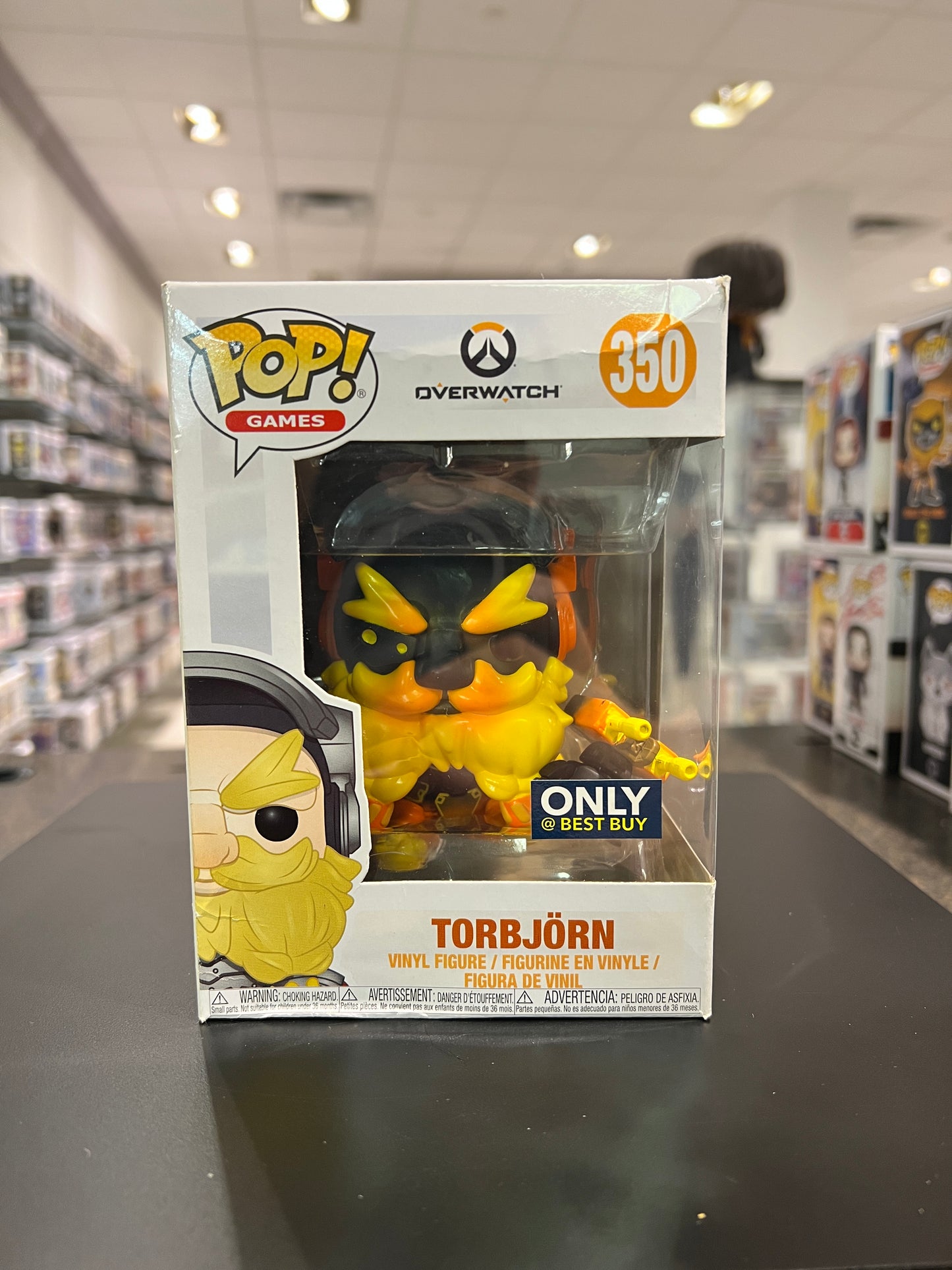 Funko Pop! Overwatch - Torbjorn 350 (Best Buy)