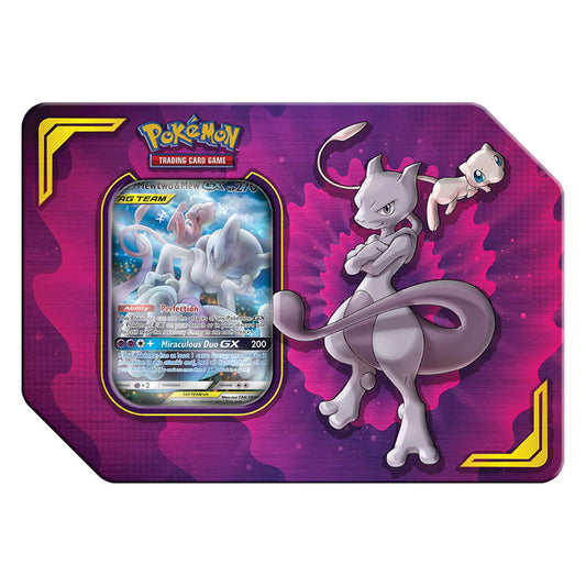 Pokemon TCG: Power Partnership Tin [Mewtwo & Mew GX] - SM - Unified Minds (SM11)