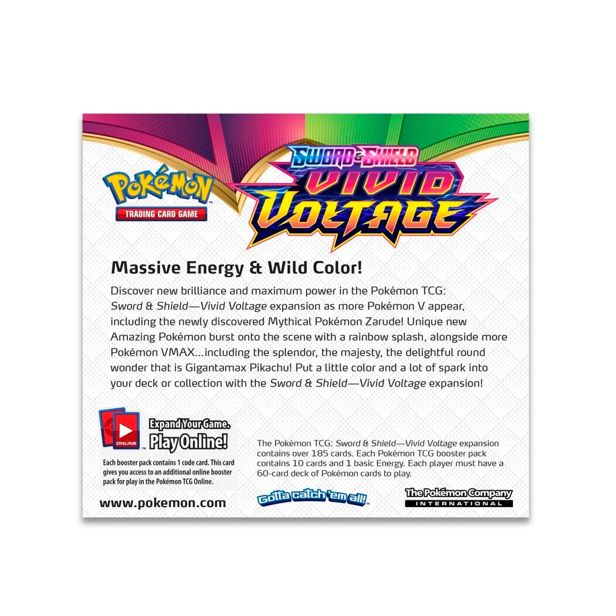 Pokemon TCG: Sword & Shield 04 Vivid Voltage - Booster Display 36 Packs