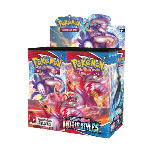 Pokemon TCG: Sword & Shield - Battle Styles Booster Display Box (36 Packs)