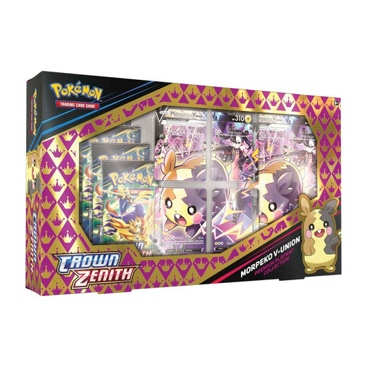 Pokemon TCG: Crown Zenith Premium Treasures Collection Morpeko V- Union