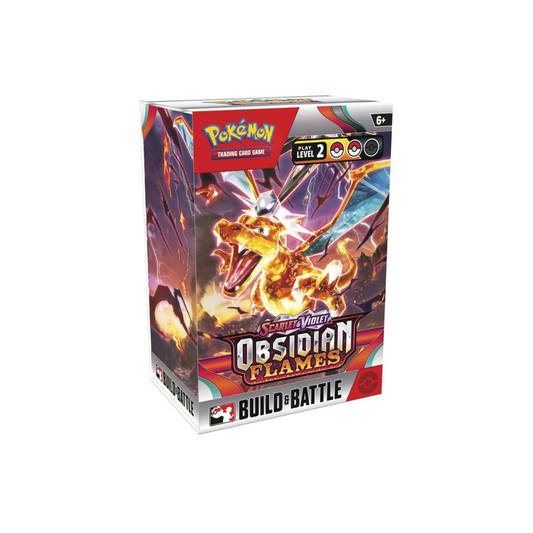 Pokemon TCG: Scarlet & Violet 03 Obsidian Flames- Build And Battle Box