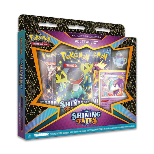 Pokemon TCG: Shining Fates Mad Party Pin Collection [Polteageist]